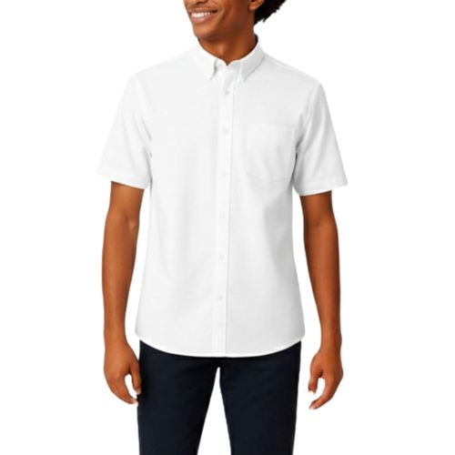 Camicia Popeline Slim Bianca