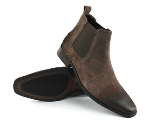 Chelsea Boot in Pelle Marrone
