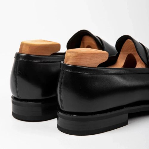 Penny Loafer in Pelle Nera