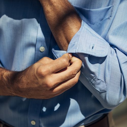 Camicia Oxford Button-Down Azzurra