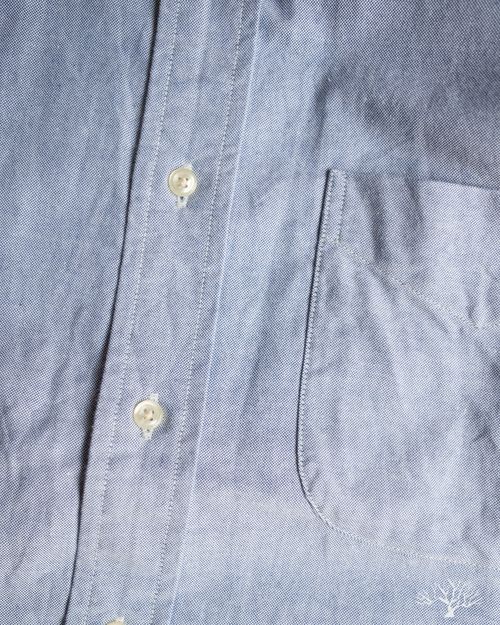 Camicia Oxford Button-Down Azzurra