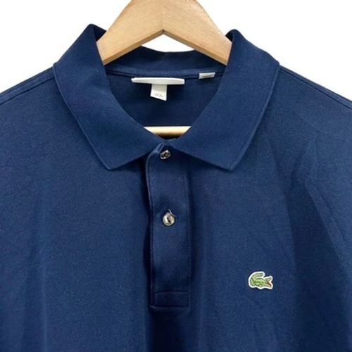 Polo Pique Blu Marina