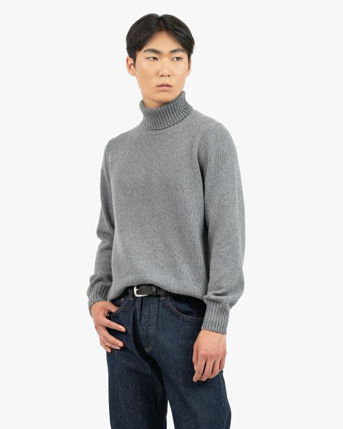 Maglione Collo Alto Cashmere