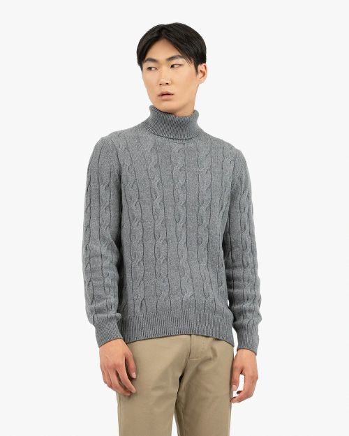 Maglione Collo Alto Cashmere